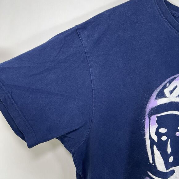 Billionaire Boys Club Spaceman T Shirt Mens Size XXL 2XL Navy Blue Short Sleeve - Picture 4 of 10